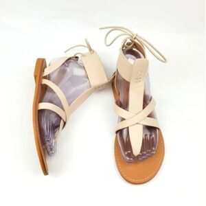 Oasis society straps sandals size 6.5